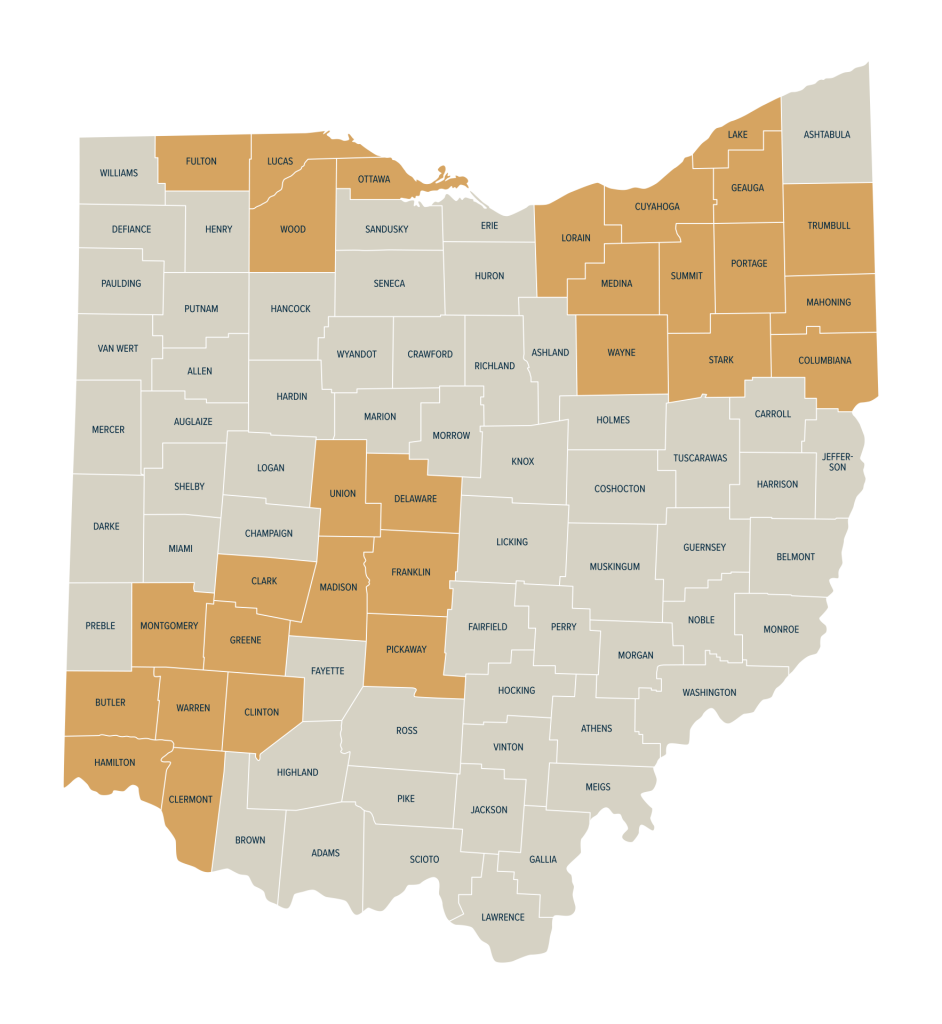 MyCare Ohio 29 counties